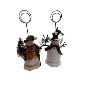 Snowman Tree ornaments Christmas‎ Holiday 4.5x2x2"